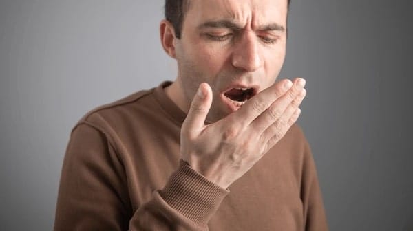dental implant bad breath